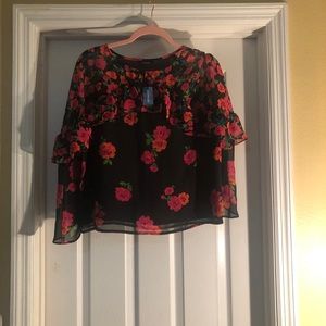 Express Floral Blouse